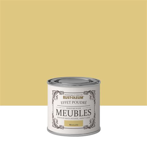 Peinture Meuble Et Boiserie Rust Oleum Moutarde Mat Ml Leroy Merlin