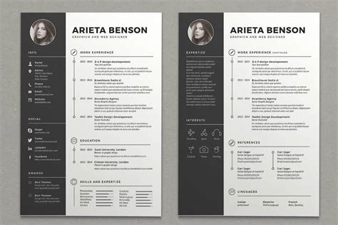 Should You Make A Two Column Resume Guide Templates