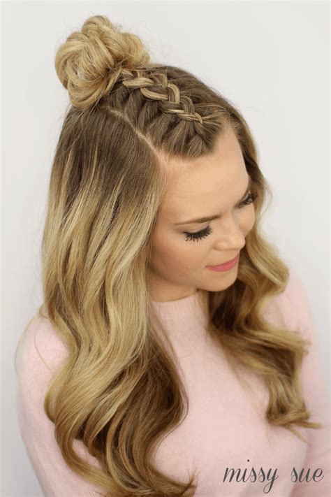 Mohawk Braid Top Knot