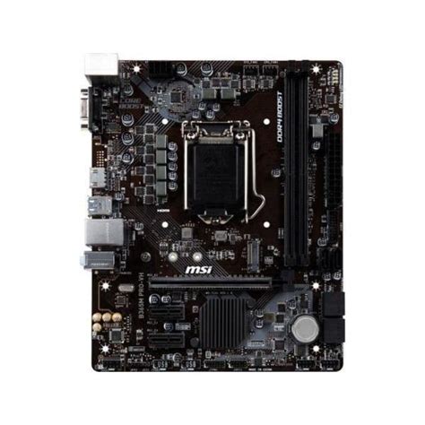 MSI PRO B365M PRO VH LGA 1151 300 Series Intel B365 SATA 6Gb S Micro