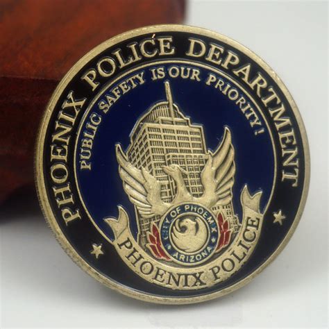 US Arizona Phoenix Police Badge Challenge Coin – Coin Souvenir