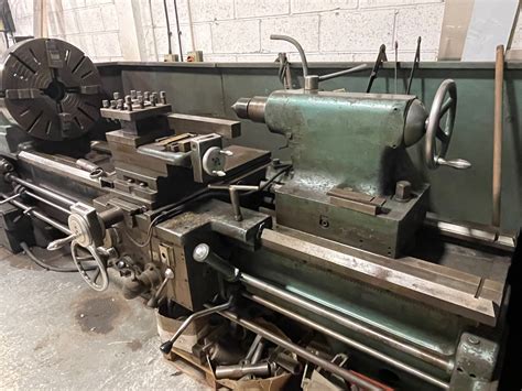 Ajax Gap Bed Centre Lathe Chiviott Used Machine Tools