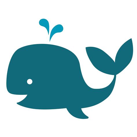 Blue Whale Silhouette at GetDrawings | Free download