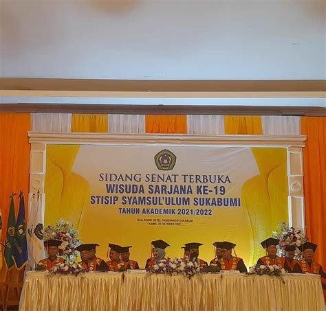 STISIP Syamsul Ulum Sukabumi Luluskan Ratusan Wisudawan Dari Dua