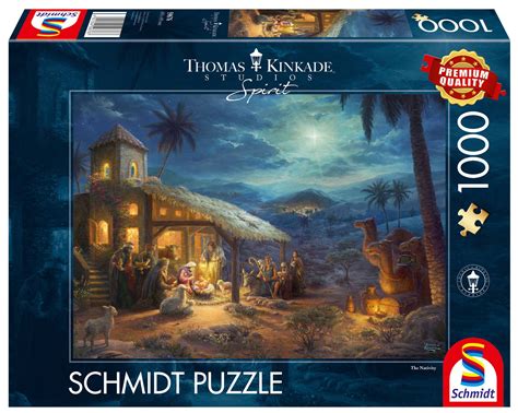 Pq Puzzle El Thomas Kinkade Narodziny Jezusa Outlet Sklep