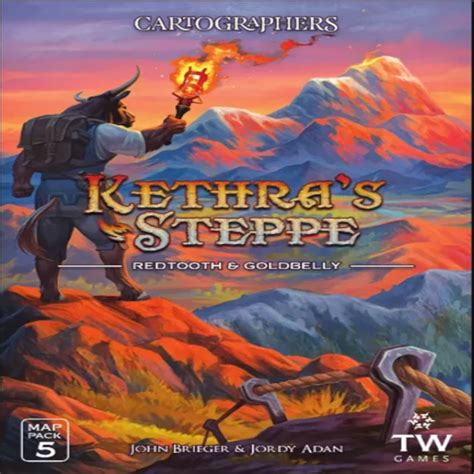 Novedades 2022 Cartógrafos Kethras Steppe Redtooth Goldbelly Map