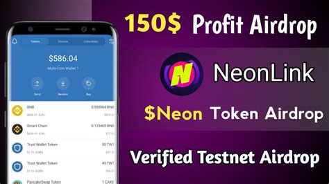 NeonLink Testnet Airdrop 150 Profit Airdrop New Crypto Airdrop