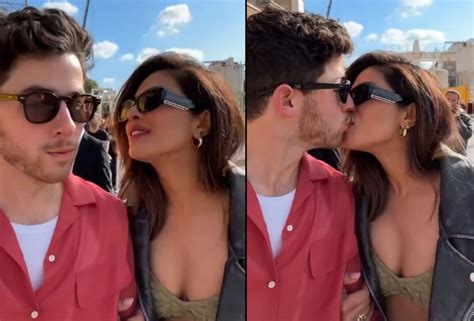 Nick Jonas And Priyanka Chopra Share A Romantic Kiss In Rome Video