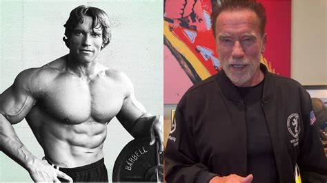 Arnold Schwarzenegger Body Then And Now