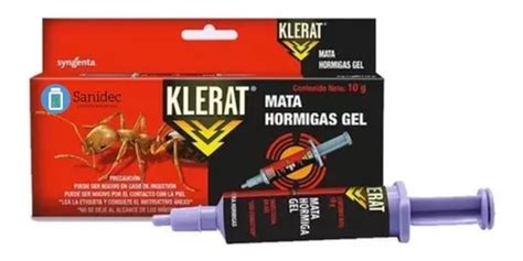 Gel Contra Hormigas Klerat Gel Hormiguicida Cebo Hormigas Meses Sin