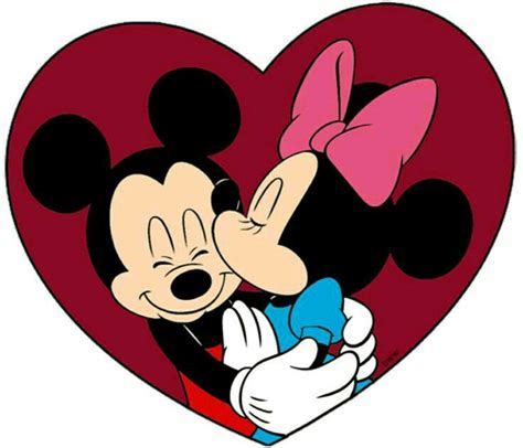 Pin By Delicada Art On Disney Mickey Mouse Art Minnie Mouse Pictures Mickey And Minnie Kissing