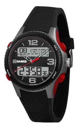 Reloj Xgames Black Para Hombre Xmppa P Px Anal Gico Negro Mercadolibre