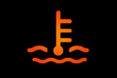 Engine Coolant Temperature Warning Light