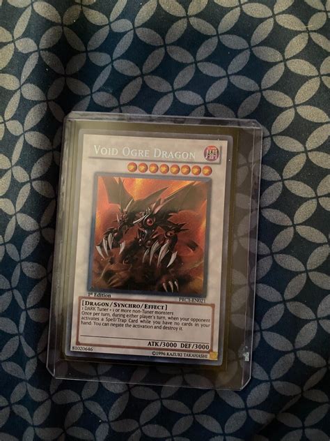 Yu Gi Oh Tcg Void Ogre Dragon 2012 Premium Tin Prc1 En021 1st Edition