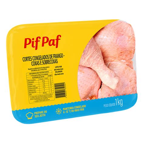 Coxa E Sobrecoxa De Frango Bandeja Pif Paf Alimentos