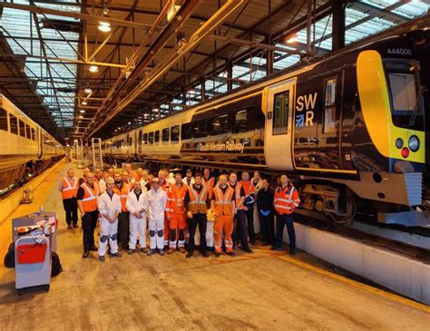 South Western Railway completes £70m refurbishment of Class 444s