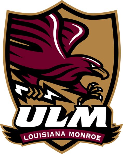 Louisiana Monroe Warhawks Logo Secondary Logo Ncaa Division I I M