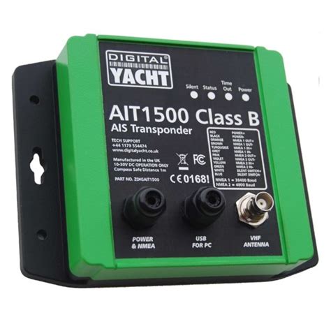 Digital Yacht Ait Class B Ais Transponder With Int Gps Ant Nmea