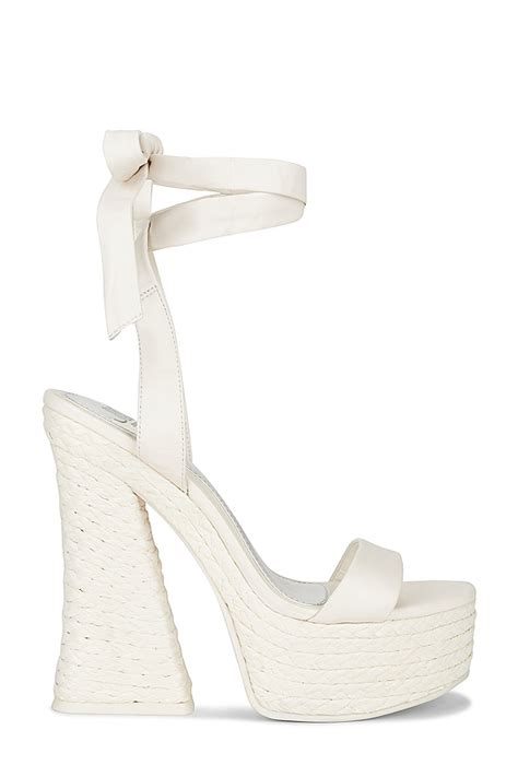 JLO Jennifer Lopez X REVOLVE Webster Sandal In Off White REVOLVE