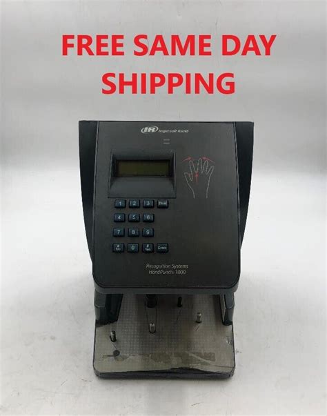 Ingersoll Rand Recognition Systems Handpunch 1000 Hp 1000 For Sale