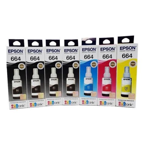 Kit De Tintas Epson Original L L L L L L Submarino