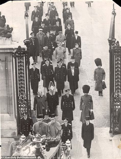 Duke Of Kent Is The Only Person To Walk In Funeral For King George Vi