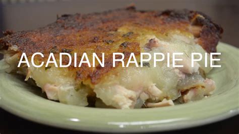 Acadian Rappie Pie - YouTube