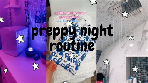 Preppy Night Routine 🤍 Compilation 2 Youtube