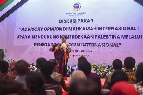 Diskusi Upaya Mendukung Kemerdekaan Palestina Antara Foto