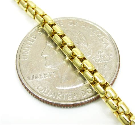 Buy 14k Yellow Gold Italian Box Chain 22 30 Inch 35mm Online At So Icy