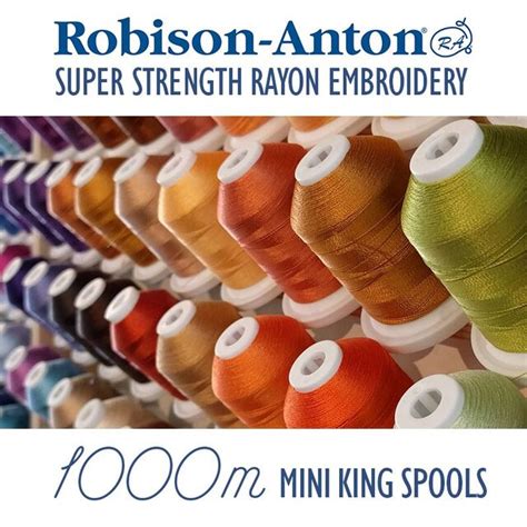 Robison-Anton Rayon Embroidery Thread 1100 yards (1000 metres) by ...