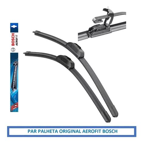 Par Palheta Limpador De Parabrisa Modelo Original Bosch Parcelamento