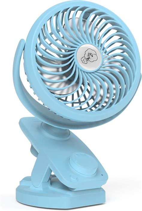 Amazon Comlife F Clip On Fan Auto Rotation Personal Fan