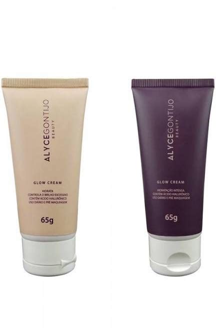 Hidratante Glow Cream Alyce Gontijo Delux Import Maquiagem