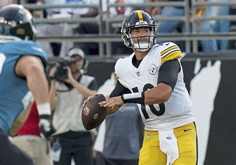 Mitch Trubisky feels he’s done enough to earn Steelers’ starting QB job ...