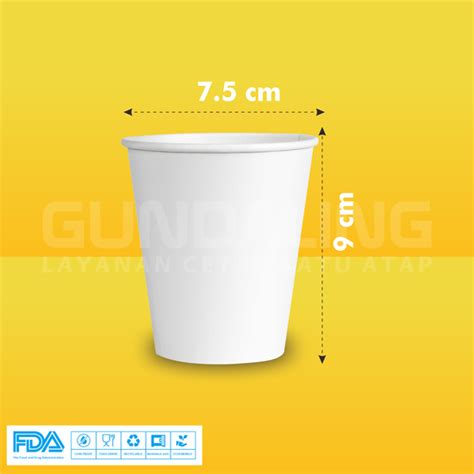 Paper Cup Oz Polos Gundaling Print Online