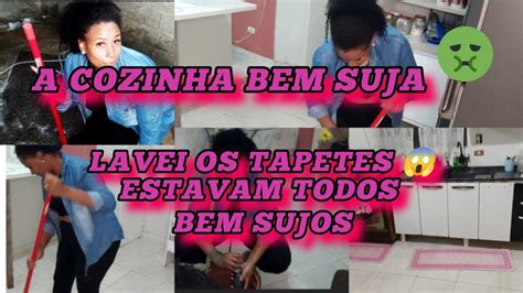 Vlog Lavei Todos Os Tapetes Cozinha Estava Bem Suja Youtube