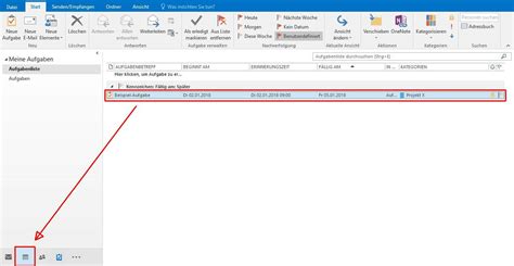 Outlook Aufgaben Effiziente Projektverwaltung
