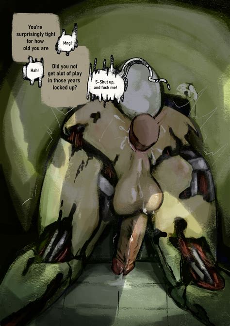 Rule 34 Anal Sex Animatronic Anthro Ass Back View Balls Bunnysuitconman Dialogue Ejaculation