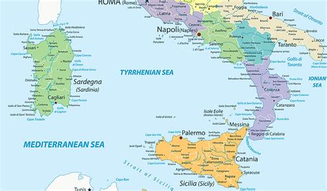 Messina Italy World Map