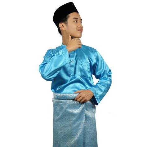 OFFER BAJU SAHAJA SAIZ L JOHOR CEKAK BAJU MELAYU BAJU SAHAJA