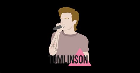 Louis Tomlinson Pink Triangle Louis Tomlinson Sticker Teepublic