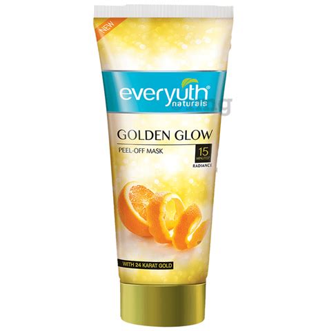 Everyuth Naturals Golden Glow Peel Off Mask Buy Tube Of 90 0 Gm Face