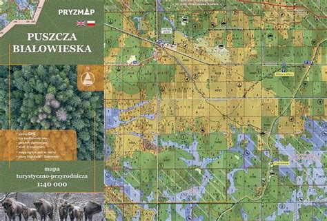 Nowa mapa turystyczno przyrodnicza Puszczy Białowieskiej