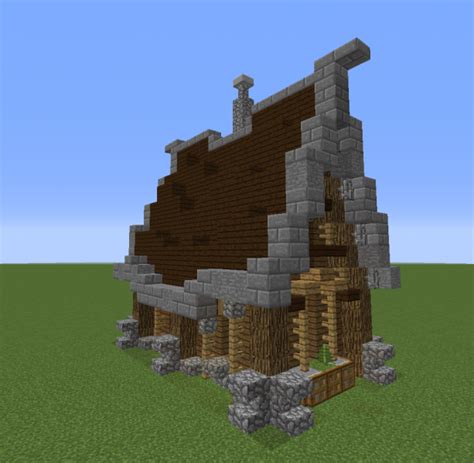 Small Medieval House Design Minecraft Project