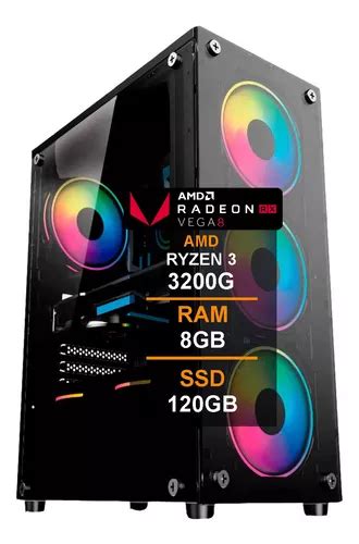 Pc Cpu Gamer Ryzen G Gb Ssd Parcelamento Sem Juros