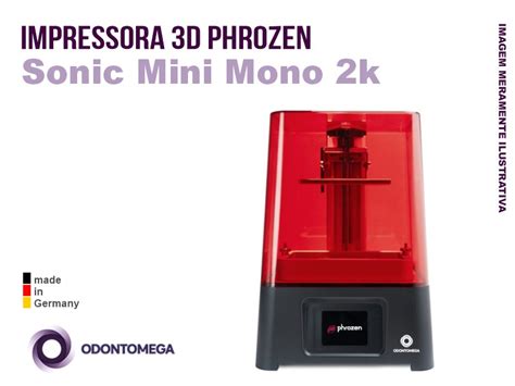 Impressora 3d Phrozen Sonic Mini Mono 2k