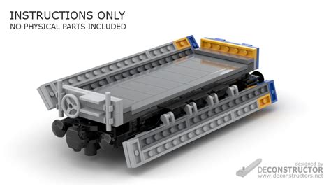 Lego Moc Twin Axled Open Wagon Gx L By Deconstructor Rebrickable