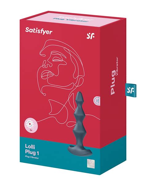 Satisfyer Lolli Plug 1 Vibrierender Anal Plug Schwarz Produktdetails