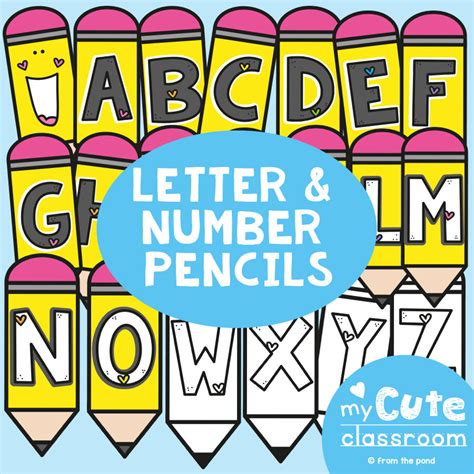 Bulletin board letters for the classroom - just print and display ...